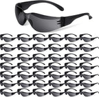 100 Pack Safety Glasses Bulk Protective Eyewear Goggles Eye Protection for Men Women Work Science Lab Construction