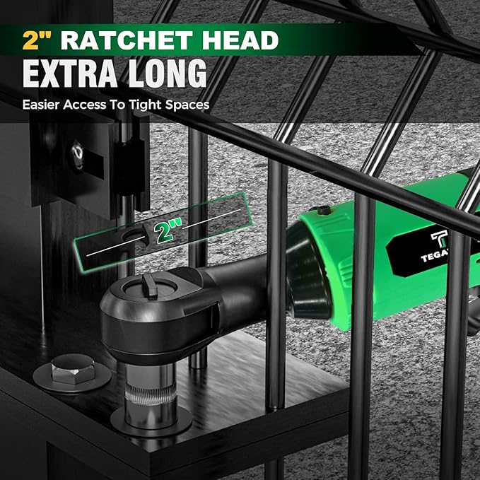 Cordless Electric Ratchet Wrench Set, 40FT-LBS (45N.m) 3/8" Electric Ratchet, 12V Cordless Ratchet Wrench, 2 x 2.0Ah Batteries Impact for Car Home