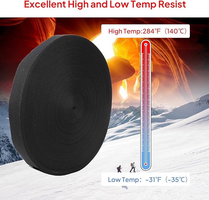 2 in 1 Heat Shrink Braided Sleeving Fabric Tubing-Perfectly fit Irregular Shape Hose/Cable/Wire (1-1/8"(29mm), 14FT)