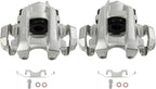 SCITOO 18B5420 18B5421 Rear Left & Right Disc Brake Calipers Assembly w/Bracket For Dodge For Durango 2011-2020,For Jeep For Grand Cherokee 2011-2022