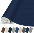 Canvas Repair Patch, Strong Sticky Fabric Repair Tape, Self-Adhesive Fabric Patch for Sofas, Tote Bags, Clothing, Car Seats, Furniture (Dark Blue, 3.5X79 Inch)