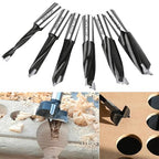ASNOMY 9/16" Inch Carbide Forstner Drill Bit, 14mm Carbide Tipped Forstner Bit for Hard Wood, Wood Drilling Hole Saw Set Woodworking Hinge Cutter Tool Kits for Wood Plastic Plywood