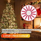 allsun Non-Contact Christmas Light Tester with 50pcs 2.5V Bulbs, 12-600Vac Fixer Fuse Detector