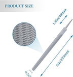 8-Inch Half Round Bastard Double Cut Files for Metal File (04896N)