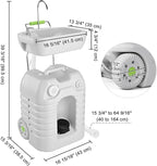 Yescom 45L Hand Wash Station Portable Wash Sink for RV Travel Outdoors