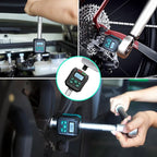 1/2" Drive Digital Torque Adapter, ±2% Accuracy with Buzzer & LED Duo-Alert System for Carbon Bike, Motorcycle and Precision Car (1-22 ft-lb/1.5-30 Nm)