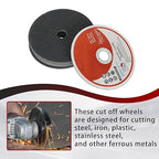 findmall 100 Pack 6" x.045 x7/8" Cut-Off Wheel - Metal and Stainless Steel Cutting Discs, Fir for Cutting Steel, Iron, Plastic, Stainless Steel, Etc