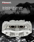 cciyu 18B5405 Front Left Brake Caliper With Bracket For Ford For F-150 2012-2020