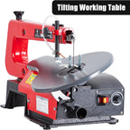 16-Inch Scroll Saw with Tilting Table – Adjustable Speed for Wood, Acrylic, and Crafts