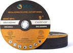 S SATC Die Grinder Cut Off Wheel 9 Inch 25PCS Cut Off Wheels Fit Angle Grinder Air Tool 9” x .075” x 7/8”
