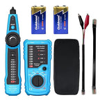 Network Cable Tester, Digital Signal Line Finder with Probe Tone, Ethernet LAN Network Cat5 Cat6 Cable Maintenance Collation, RJ11 RJ45 Cable Tracer, Telephone Line Test