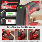 SHALL Electric Staple Gun, 3 in 1 Cordless Upholstery Stapler Nail Gun for Wood, 4V Rechargeable Brad Nailer Kit w/ 2500 Staples Nails, Staple Remover & Fast Charger for Crafts, DIY, Decoration