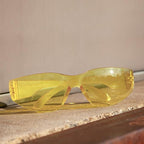 BISON LIFE Safety Glasses - Scratch Resistant Wrap Around Eyewear, Polycarbonate ANSI Z87.1 Impact Resistant Lens