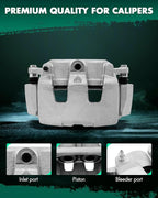 SCITOO Front Brake Calipers With Bracket 18B5055 18B5054 Fit For Chrysler Aspen 07-09 For Dodge Dakota 09-10 For Dodge For Durango 07-09 For Dodge Ram 1500 09-10 For Ram 1500 11-17 For Ram Dakota 11
