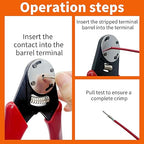 449 Pcs DT Deutsch Connector Kit,2 3 4 6 8 12 Pin Grey DT Connectors,with Crimping Pliers and Connector Removal Tool,Deutsch 16# Solid Contacts,Seal Plugs