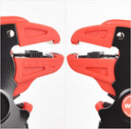 WGGE Automatic Wire Stripper and Cutter, 2 IN 1 Wire Stripper Tool, Adjustable 10-24 AWG Electrical Cable Wire Stripping Tool for Electronic and Automotive Repair, Eagle Nose Pliers (7-Inch)