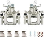Torchbeam Rear Brake Calipers Set for Volkswagen 2012-2015 Passat, Volkswagen 2010 2012-2014 Jetta 2.0T, Rear Left and Rear Right Calipers Replace # 19B6384+19B6385