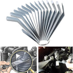Feeler Gauge Jake Brake Tool Set 88880053 88880052 85111377 Suitable for Volve Mack MP7 MP8 MP10 D12 D13 D16 Engines, Intake and Exhaust Valve Adjustment Kit (14 PCs)