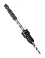 FTG USA Adjustable Wood Countersink Drill Bit #10 (3/16") with Tapered Drill Bit for Woodwork