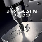 M35 Cobalt Step Drill Bit Set, TiAlN Coated Unibit Metal Hole Cutter 1/8"-7/8"(3pcs), High Speed Steel with 4 Spiral Flutes, Hex Shank for Stainless Steel, Wood, Plastic