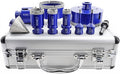 SHDIATOOL Diamond Tile Drill Bits Set,Porcelain Hole Saw, Cutter for Marble Ceramic Granite 10pieces(6/6/20/25/35/50/75/100mm/2 inch)