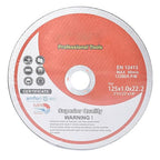 findmall 25 Pack 5"x.040"x7/8" Stainless Steel Cutting Discs - Suitable For Steel, Stainless Steel, Aluminum, Other Alloys