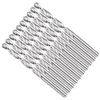 Drill Bit, 4.2mm Cutting Diameter, 4241 HSS 118° Cutting Angle Uncoated Bright Versatile Jobber Bits - (Applications: for Drilling Plastic Wood Soft Metal), 10-Pieces