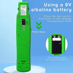 green A-507 Fiber optic identifier 5 in 1 Built in OFI OPM VFL LED RJ45 SC/FC/ST universal interface Optical power meter -70~+10dbm visual fault locator 10KM RJ45 test Cable identifier with LC adapter