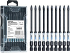 toolant 4 Inch Phillips Bit#1 Magnetic Anti Slip Impact Screwdriver Bits Set,10pcs Insert S2 Steel PH1 Driver Dit Set with CNC Machined Tips for Power Drill