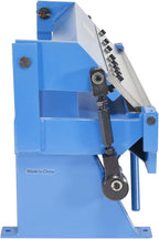 Erie Tools 24" Pan and Box Brake with Adjustable Removable Fingers 20-Gauge Steel / 16-Gauge Aluminum Capacity 0–135° Bend Range Bench Top Sheet Metal Brake for Forming Bending & Fabrication