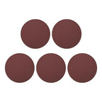 HARFINGTON 5 Pcs 9 Inch Sanding Disc 80 Grit Hook and Loop Sandpaper Random Orbital Sander Pads for Woodworking Automotive Metal Polishing