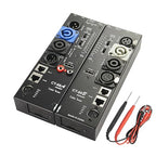 MFL. Detachable Advanced Cable Tester Line Audio Spilt Apart Cable Checker and Finder 10-Way Switch Wire Tracker with LED Indicators, Separate Working Mode, Rectangular