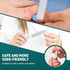 Glass Nail Shiner,Upgrade Nano Glass Nail Files &Nail Buffers Polisher Professional Crystal Manicure Tools Kit for Natural Nail, Great for Home Salon or Travel Use
