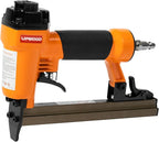 7116 Pneumatic 22 Gauge Stapler 3/8-Inch Crown 1/4-Inch to 5/8-Inch Length, Air-Powered Upholstery Stapler for Carpentry, Woodworking and DIY Projects