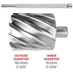 S&F STEAD & FAST Annular Cutter High Speed Steel 2-3/8" x 2" with Pilot Pin