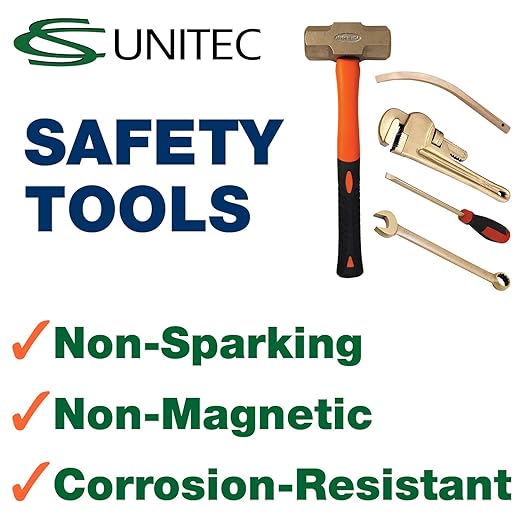 CS Unitec | Non-Sparking & Non-Magnetic Aluminum Bronze Impact Socket Set | 1-1/4 inch 6 Point Socket, 3/4 inch Drive