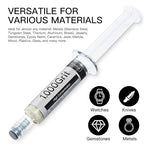 Diamond Polishing Compound Lapping Compound 1,000 Grit 15-17 Microns with 30% Concentration of Diamond Powders Diamond Stropping Paste for Glass Marble Metal Resin Rock Jewelry Watch etc.