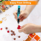 Mini Twist Drill Bit Set, 10Pcs Micro Engraving Drill Bits, 0.6mm-2.2mm, HSS 2.35mm Shank Titanium Coated Tiny Drill Bit Hole Drilling Tool for DIY Resin, Jewelry, Amber, Circuit Board, Walnut