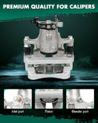 SCITOO Rear Right Brake Caliper With Bracket 18B5325 Compatible For Buick For LaCrosse 2012-2016,For Buick For Regal 2011-2017,For Chevrolet For Malibu 2013