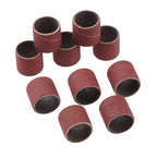 100 PCs Sanding Bands 320 Grit Drums Sleeves For DREMEL Rotary Tools 12CM