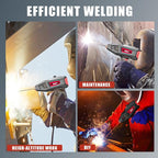AWT Welding Machine Handheld 90Amp,ARC Welder/Lift TIG 110V Hand Held Welder Machine,Digital Display IGBT Inverter Welder Portable MMA Welder Machine,Welding Tool Set and Toolbox,Ideal for Home DIY