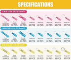 250PCS Heat Shrink Wire Connectors, 22-10 AWG Marine Grade Heat Shrink Butt Connectors, Waterproof Electrical Wire Terminals Kit Insulated Ring Fork Spade Butt Splices for Automotive Boat Truck