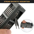 Precision Screwdriver Set, 46 in 1 Mini Screwdrivers, Screwdriver Bit Sets, Multifunction Precision Screwdriver Kit, Repair Tool Kit for Electronics, Computer, Eyeglass, Phone, Watch