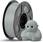 ANYCUBIC PETG Filament 1.75mm, 3D Printer Filament, Dimensional Accuracy +/- 0.02mm, Exceptional Toughness, Print with Most FDM 3D Printers, 1KG Reusable Spool, Grey