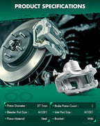 SCITOO 19-B1218 Front Right Disc Brake Caliper Assembly w/Bracket For INFINITI For I30 1996-1999,For Nissan For Altima 1993-2001,For Nissan For Maxima 1989-1999,For Nissan For Sentra 2000 2002-2006
