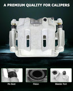 SCITOO 18-B5022 18-B5023 Disc Brake Calipers Assembly with Bracket Fit For Ford For F-250 Super Duty 2005-2011,For Ford For F-350 Super Duty 2005-2012