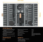Precision Screwdriver Set,Computer Screwdriver Kit,180 in 1 Screwdriver Set with Bits and Magnetic Storage,Repair Tool Kit for Most Computer,Laptop,Phone,DIY (Manual Screwdriver Kit)