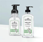 J.R. Watkins Foaming Hand Soap Pump with Dispenser, Moisturizing Hand Soap Foam, Alcohol-Free and Cruelty-Free, Use for Kitchen or Bathroom, Vanilla Mint, 9 fl oz, 3 Pack