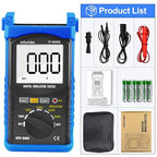YF-6688B Digital Insulation Resistance Tester MegOhmmeter DC AC Voltmeter,Test Voltage 5000V,Insulation Resistance 200G Ohms with Large LCD Backlit and High Volt Indication