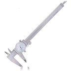 Clockwise Tools DDLR-0805 Pro Dial Caliper 0-8 Inch Double Shock Proof Stainless Steel Body SAE Measuring Tool